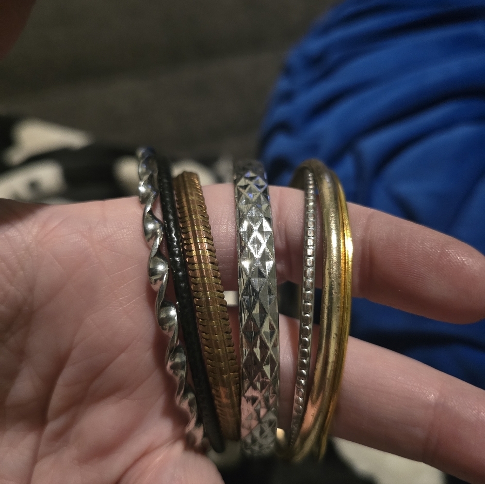 Mixed Bangle Set (7) - Picture 4 of 4